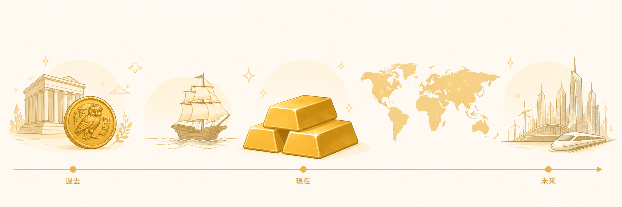 変わらない金の価値